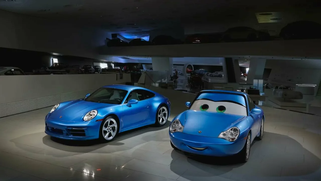 How do the cars in Pixar's Cars build structures?
